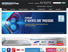Tablet Screenshot of notebookshop.com